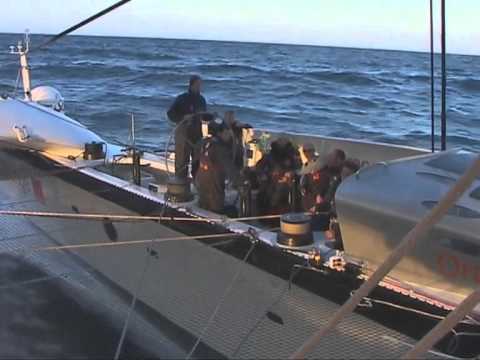 Ep.1 Trophée Jules Verne 2006: L'intégrale du record de Bruno Peyron sur Orange