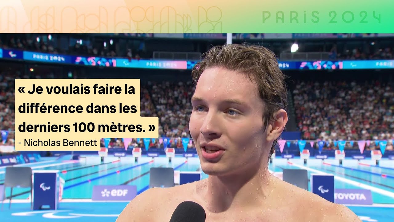 Nicholas Bennett s'habitue aux médailles d'or