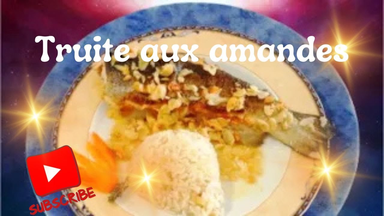 recette facile en 4 étapes: Truite aux Amandes #truiteauxamandes #recettedetruite #fishrecipe