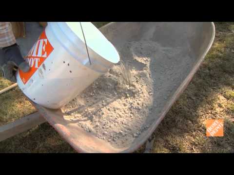 Comment installer un poteau de clôture