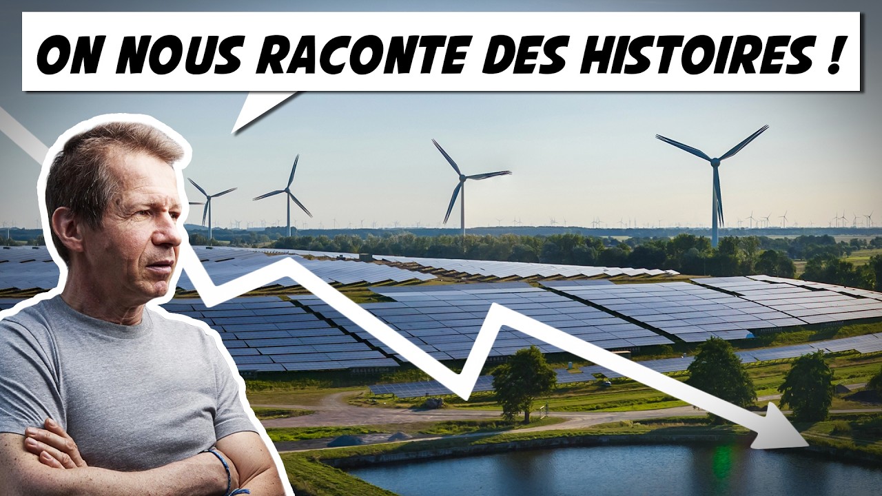 Le verdict brutal de Jancovici ... les renouvelables ne nous sauveront pas