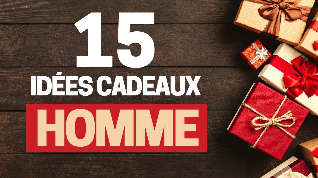 15 Idées Cadeaux pour Homme à moins de 50€ (Noël 2025)