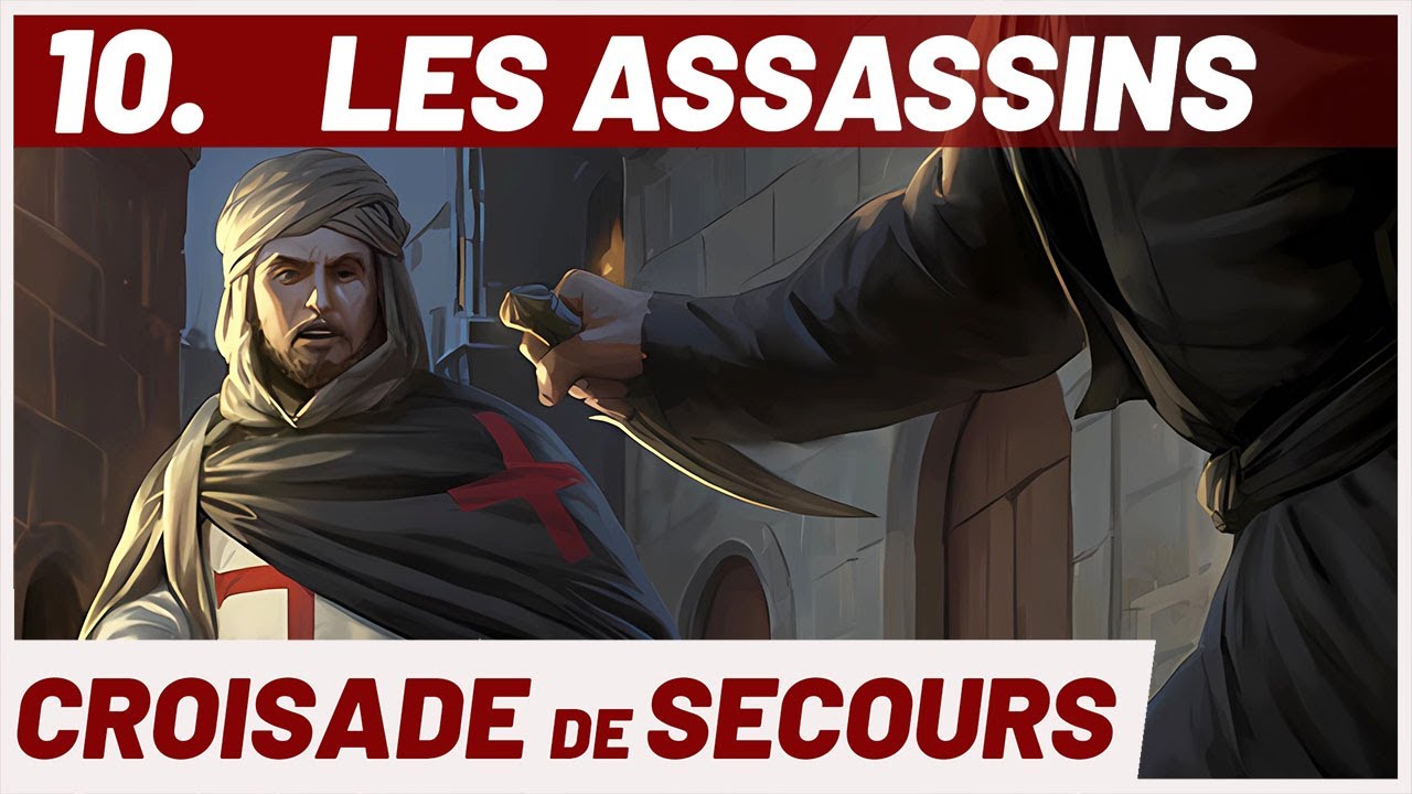 La secte la plus FOLLE du Moyen-Âge : les ASSASSINS  (série Croisades).