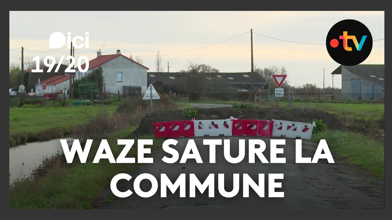 Route barrée, Waze surcharge une commune voisine