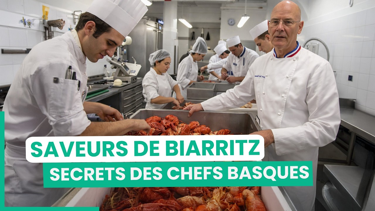 Une semaine dans les cuisines des meilleurs restaurants de la côte basque | 750GTV