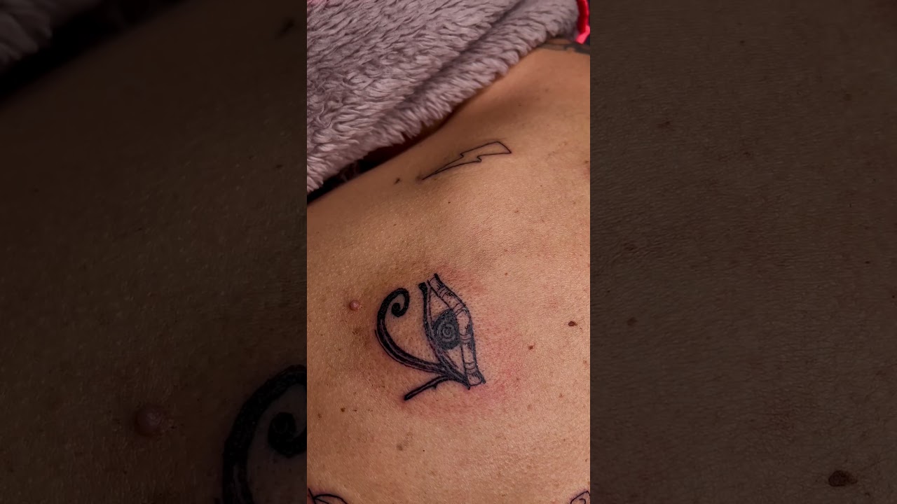 Hiéroglyphes Égyptiens Tatouage dans tout le dos