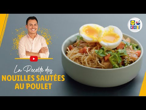 Nouilles sautées au poulet 🍜  | Lidl Cuisine