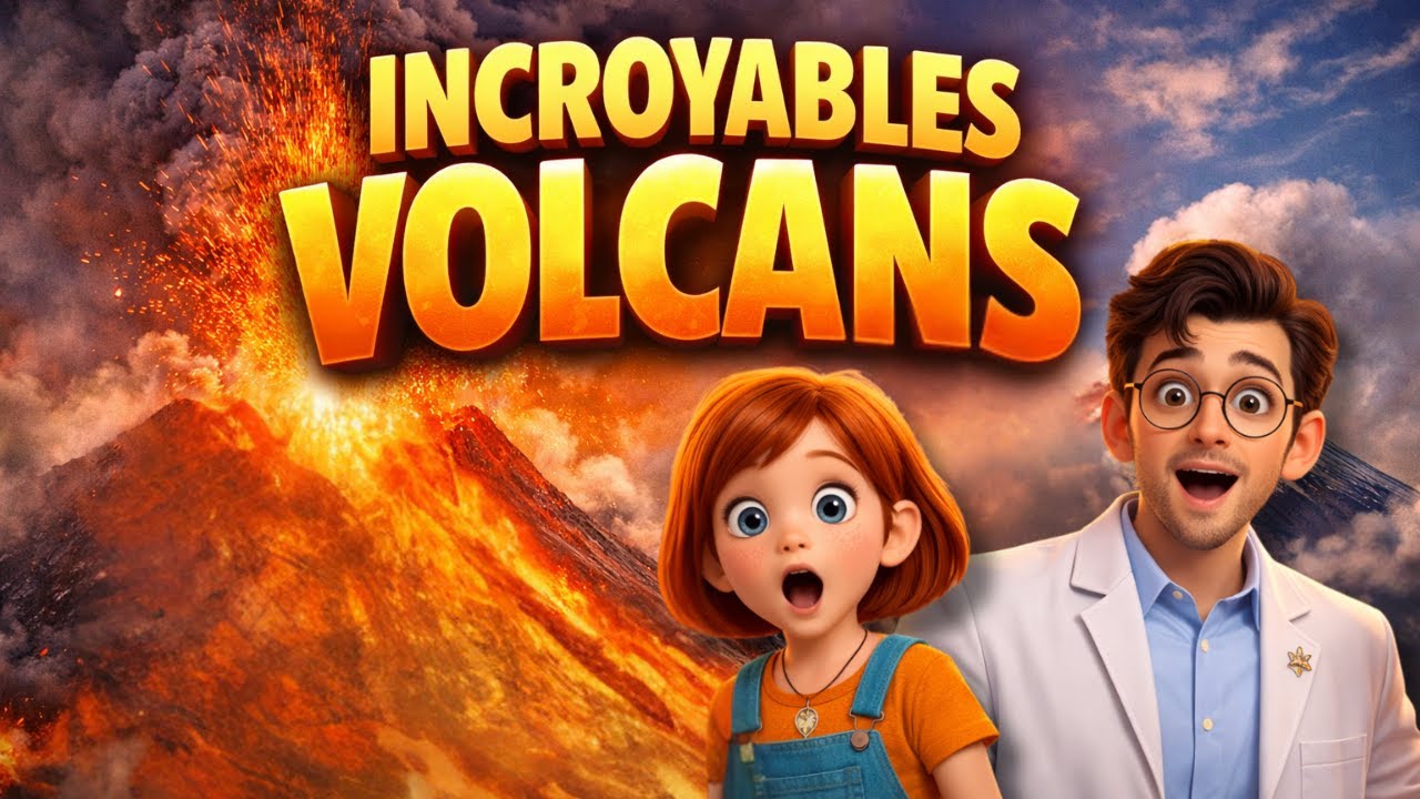 Découvre les volcans - comment ils se forment 