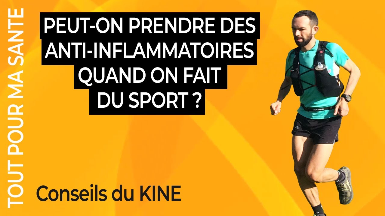 Anti-inflammatoire et sport : quels sont les effets et les risques ?