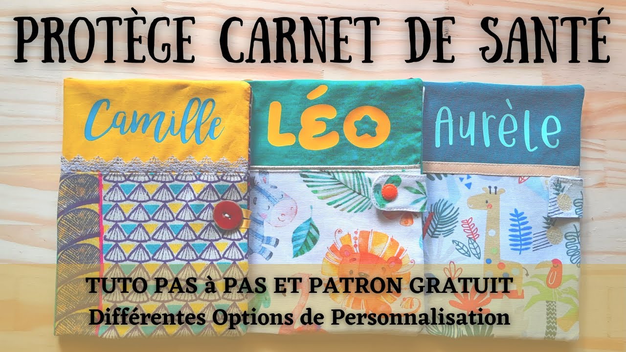 Protège Carnet de Santé Personnalisé