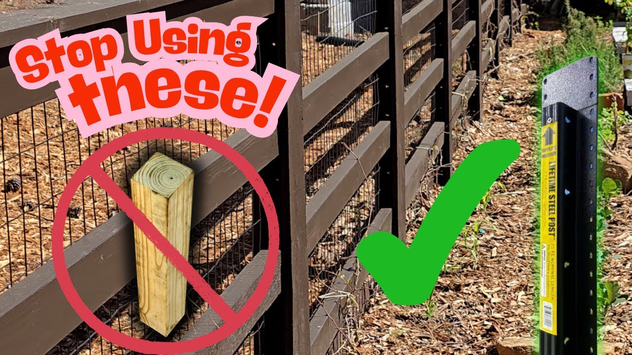 How to Build a Durable Wood Fence (50+ Years of Lifetime)