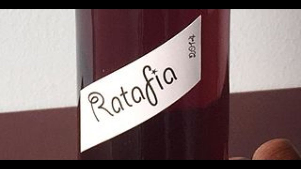 La recette du ratafia