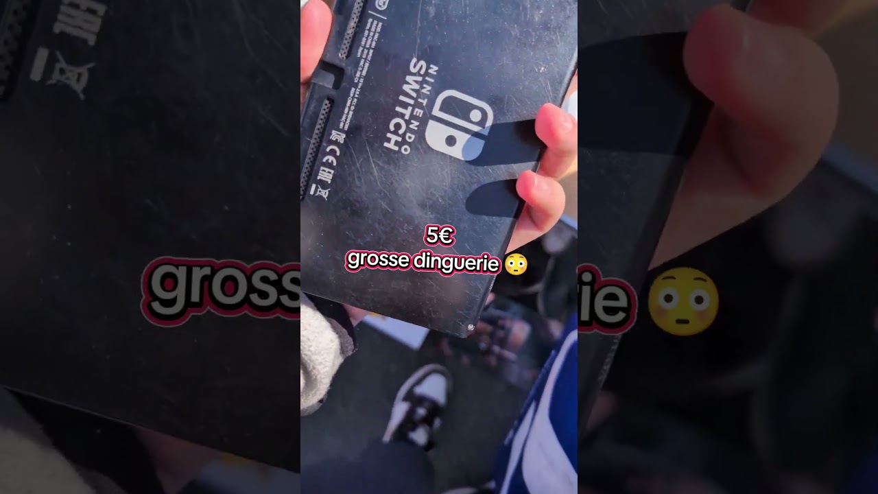 ÉNORME DINGUERIE d'écran #nintendoswitch 🔥 J'en reviens pas #nintendo #jeux #gaming #prix #switch2