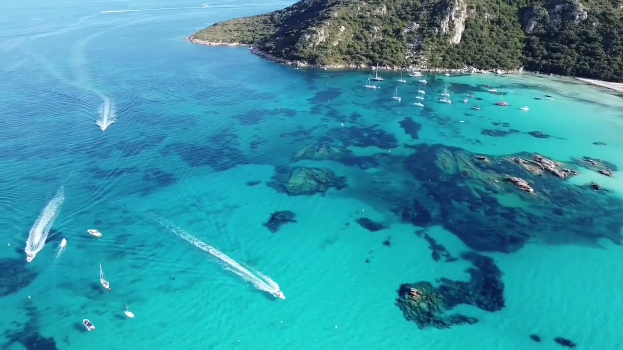 🇫🇷 plage de santa giulia corse 