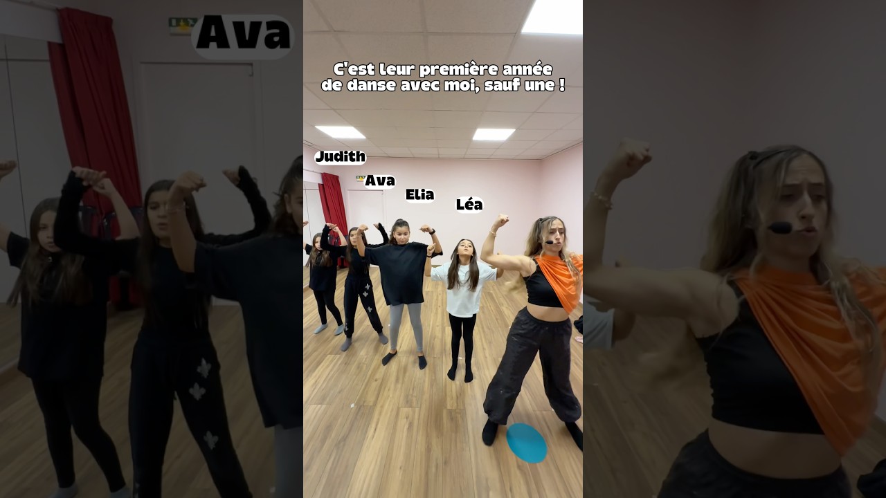 C’EST LEUR PREMIÈRE ANNÉE DE DANSE ! Mussulo Dance  #gym #dance #shorts