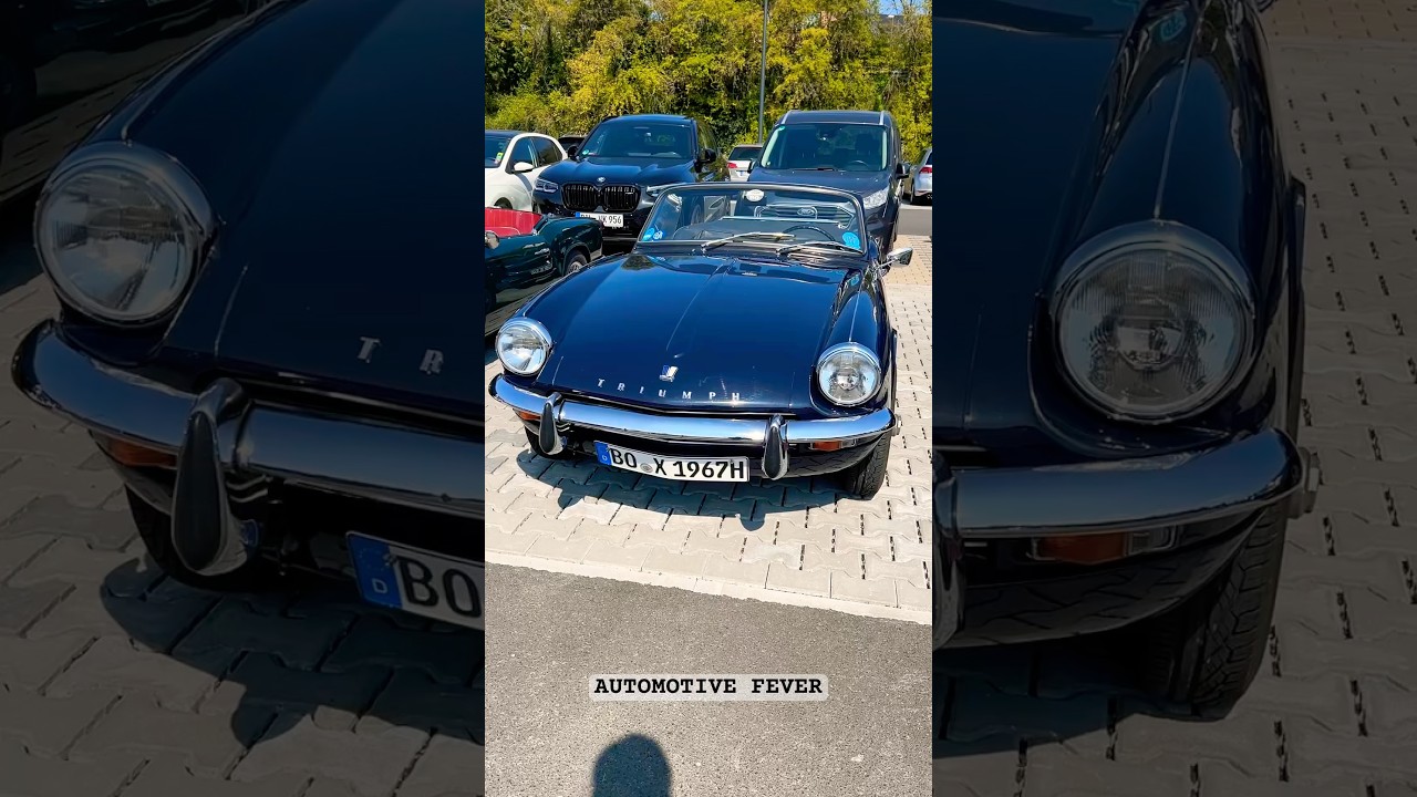 Triumph Spitfire Mk3, have you missed this beauty till now 😮🔥 #triumph #spitfire #car #classiccars