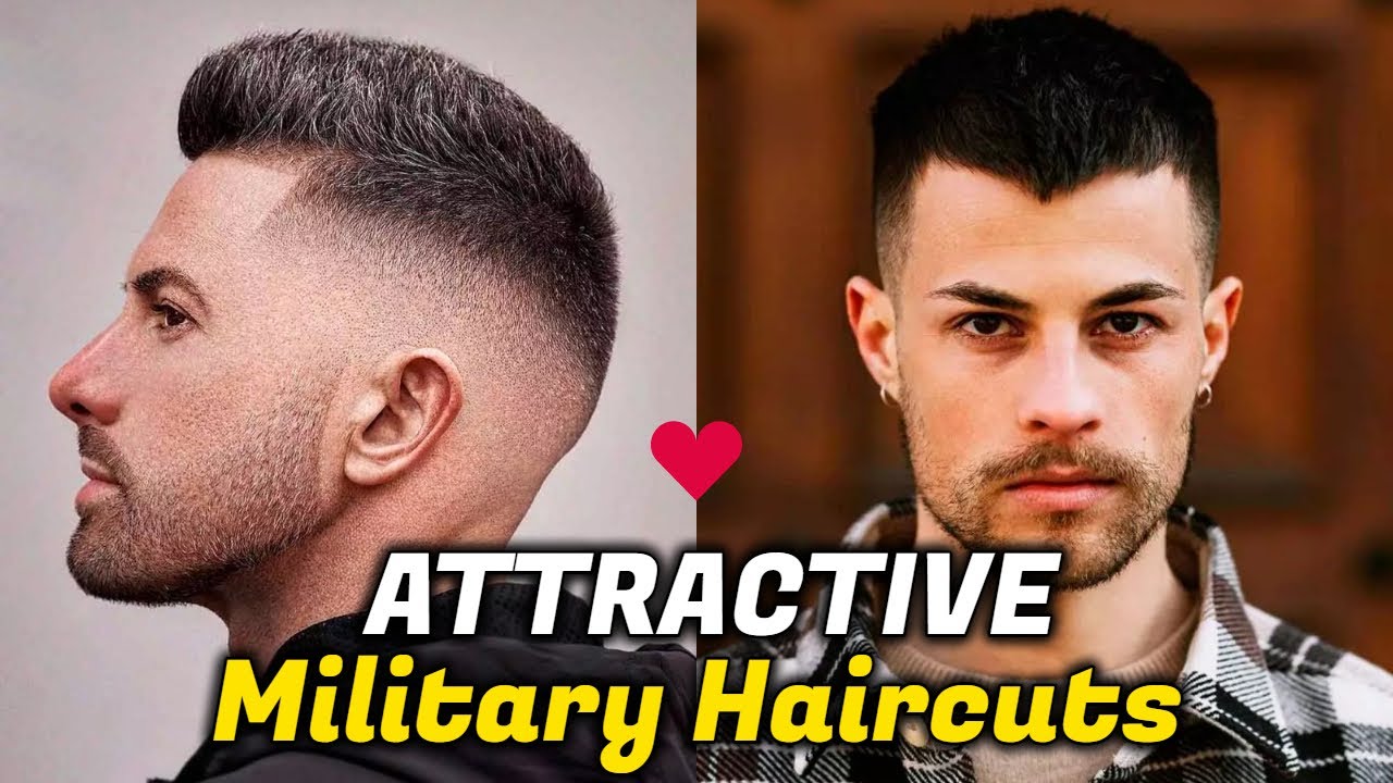 Top 10 ATTRACTIVE Military Haircuts For Men 2025 | Best Military Men's Haircut For 2025 | Army Cuts!