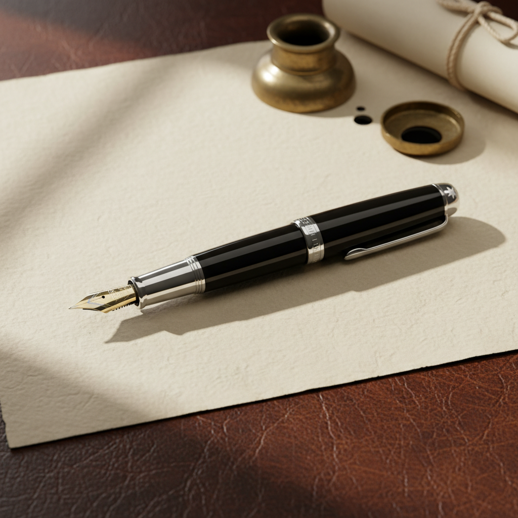 découvrez le stylo plume montblanc, un symbole intemporel d'élégance et de prestige, alliant savoir-faire artisanal et design raffiné pour sublimer votre écriture.